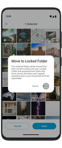 locked folder device